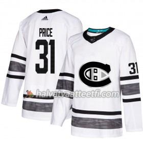 Miesten NHL Montreal Canadiens Pelipaita Carey Price 31 2019 All-Star Adidas Valkoinen Authentic